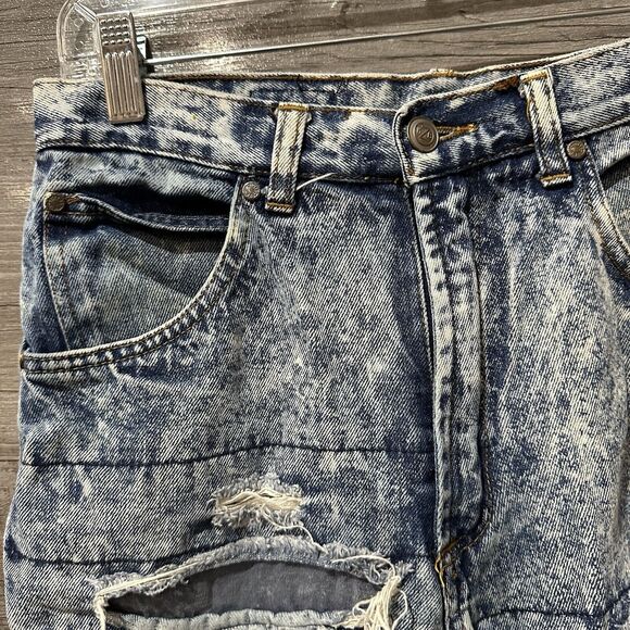 Vintage kozmic blues jeans women’s Size 29 M Retro Acid Washed Distressed - Picture 6 of 10